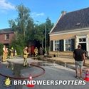 Brand bijgebouw (middel brand) Gaete in Lage Zwaluwe