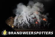 Buitenbrand (middel brand) Statendamweg in Oosterhout