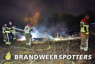 Natuurbrand Akkerweg in Riel (+Video)