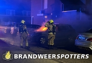 Autobrand Roemer Visscherstraat in Raamsdonksveer