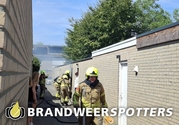 Brand bijgebouw Costerman Boodtstraat in Goirle