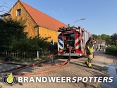 Brand bijgebouw Stuivezandsestraat in Made