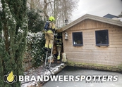 Brand bijgebouw Zundertseweg in Rucphen