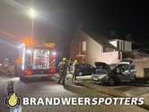 Autobrand Roemer Visscherstraat in Raamsdonksveer