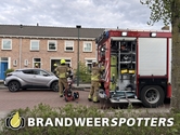 Woningbrand Prinses Irenestraat in Dongen