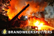 Melding (zeer grote brand) (GRIP: GRIP 1) BR industrie Vierbundersweg in Dongen