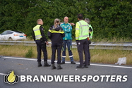 Melding Ongeval wegvervoer (gekanteld/op de kop) A4 Li in Heijningen