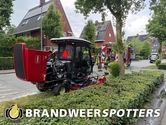 Voertuig in brand Citroenvlinderhof in Oosterhout