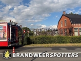 Buitenbrand (grote brand) Maasdijk in Raamsdonksveer