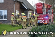 Schoorsteenbrand Oude Tilburgsebaan in Alphen