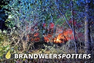 Natuurbrand Vaartlaan in Tilburg (+Video)