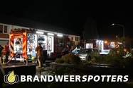 Woningbrand (middel brand) Henriette Roland Holststraat in Oosterhout