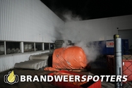 Industriebrand Damweg in Oosterhout