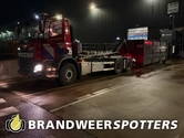 Buitenbrand industrie Coolblue DC4 Asteriastraat in Tilburg