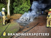Autobrand Wethouder Broekenstraat in Made