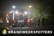 Woningbrand (middel brand) Hof in Bavel