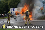 Autobrand Kempenlaan in Goirle (+ Video)