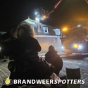 Schoorsteenbrand Julianalaan in Raamsdonksveer
