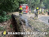 Natuurbrand Bokkenweidreef in Dorst