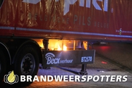 Autobrand Gerolsteinbaan in Rijen