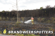 Buitenbrand (middel brand) N260 Re - Burgemeester Letschertweg in Tilburg