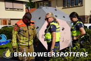 Buitenbrand Van Speijkstraat in Tilburg
