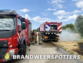 Natuurbrand Sportpark de Contreie Weststadweg in Oosterhout