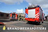 Woningbrand (middel brand) Vlierlaan in Oosterhout