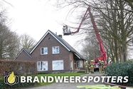 Schoorsteenbrand Oude Tilburgsebaan in Alphen