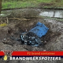 Containerbrand Werkina in Werkendam