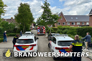 Buitenbrand Grutterijstraat in 's Gravenmoer