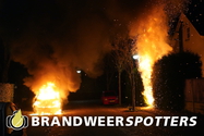 Voertuig in brand Voorheistraat in Goirle (+Video)
