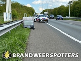 Ongeval A27 links thv hectometerpaal 9,8 nabij Oosterhout