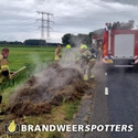 Brand gerucht Wielstraat in 's Gravenmoer
