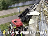 Ongeval A4 Re - Verkeersknooppunt Zoomland in Bergen op Zoom