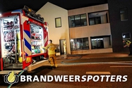 Woningbrand Bredaseweg in Oosterhout