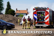 Buitenbrand Heistraat in OOSTEIND