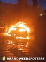 Autobrand Zuiddijk in Langeweg