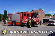 Keuken in brand Memlingstraat in Rijen