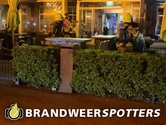 Brandgerucht Hotel Trefpunt Raadhuisplein in Made
