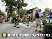Woningbrand (middel brand) Bergschot in Breda