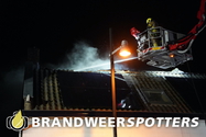 Schoorsteenbrand (middel brand) Hoofdstraat in Sprang-Capelle (+Video)