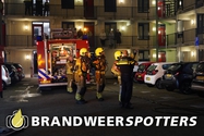 Woningbrand (middel brand) Slotjesveld in Oosterhout