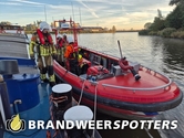 Ongeval op water Amertak in Geertruidenberg