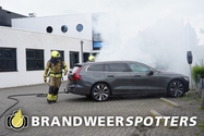 Autobrand Europalaan in Rijen