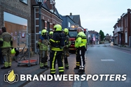 Brandgerucht Hoofdstraat in Rijen