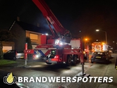 Schoorsteenbrand Fresiastraat in Made