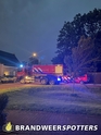 Woningbrand Blauwborst in Made