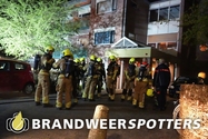 Woningbrand (grote brand) Hoge Veer in Raamsdonksveer