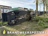Melding Ongeval wegvervoer (gekanteld/op de kop) Charles Petitweg in Breda